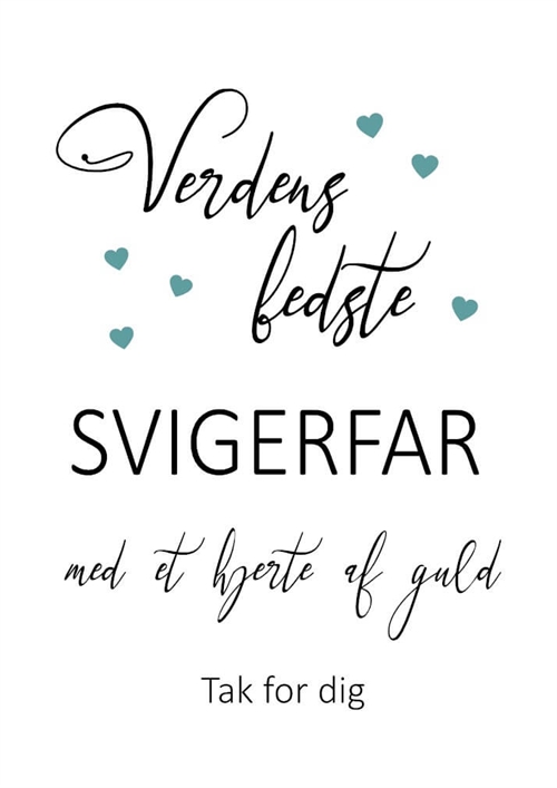 Plakat - Min/Vores mor