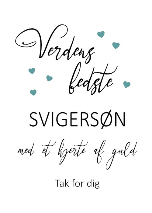 Plakat - Min/Vores mor