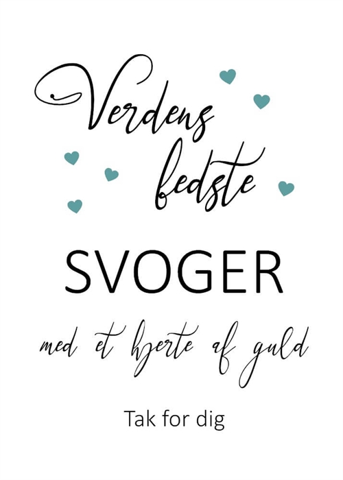 Plakat - Min/Vores mor