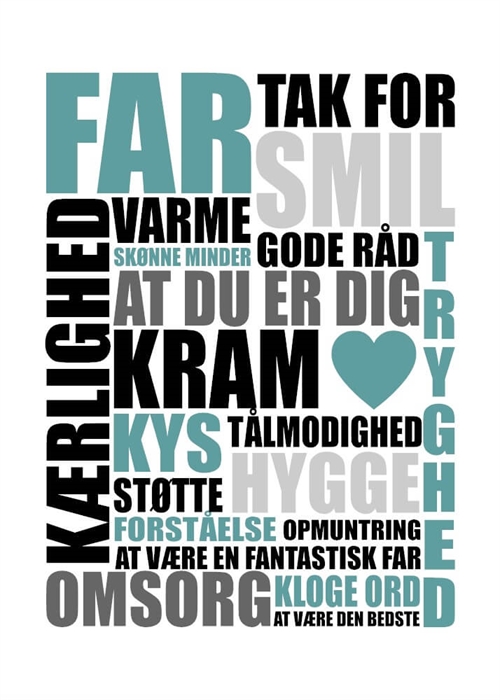 Akvarel plakat kaffe med hjerte mønster
