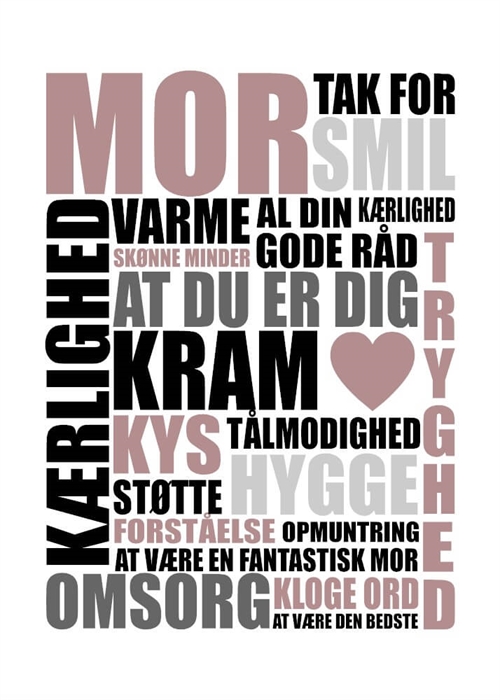 Akvarel plakat kaffe med hjerte mønster