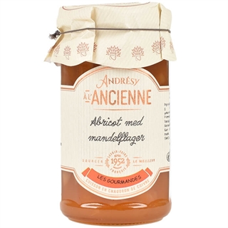 Fyldt chokolade med marcipan - 4 stk i æske