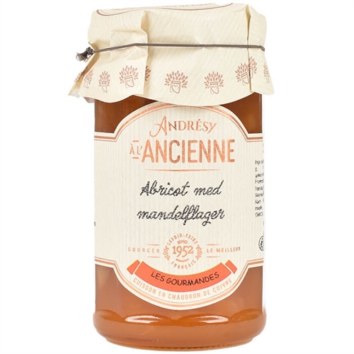 Fyldt chokolade med marcipan - 4 stk i æske