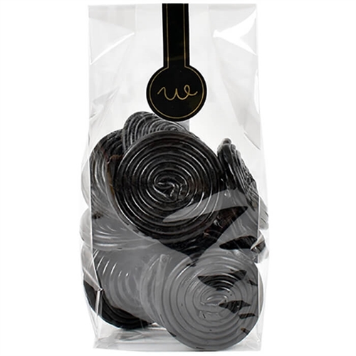 Chokoladelakridskugler med lakridspulver - pose