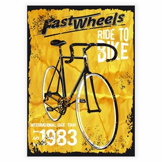 Plakat - Ride to bike