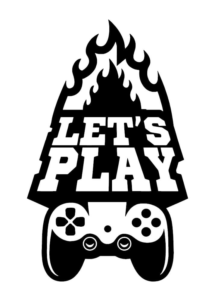 Plakat - Gamer Let´s Play