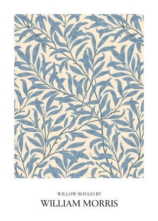 Plakat - WILLOW BOUGH BY William Morris 4