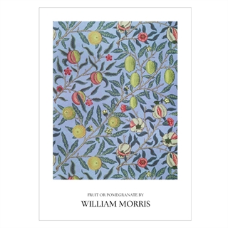 Plakat med motiv FRUIT OR POMEGRANATE BY William Morris