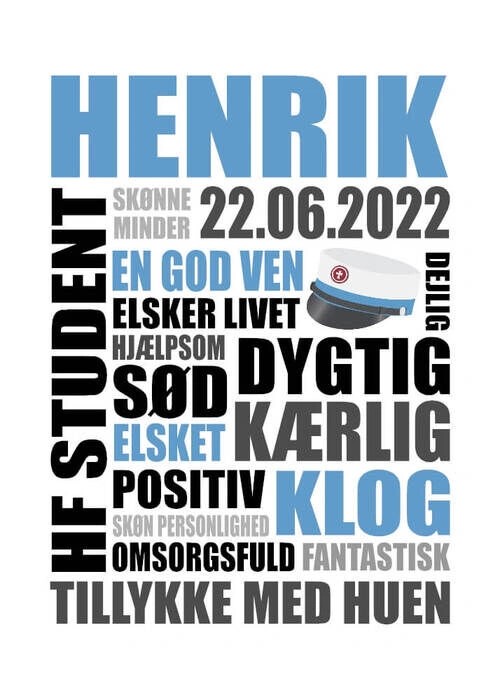 Plakat - HF Student