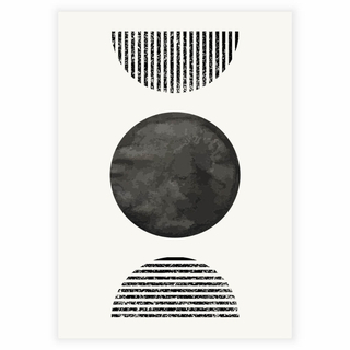 Plakat - Light abstract circles