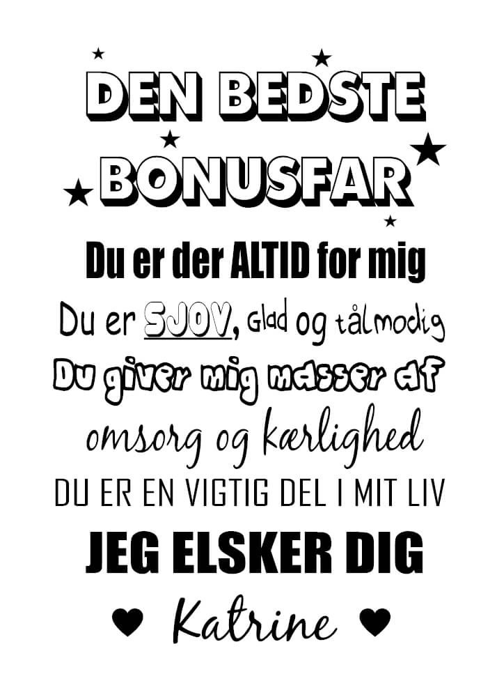 Plakat - Bonusfar