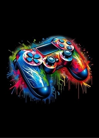 Gamer controller 1 - Plakat