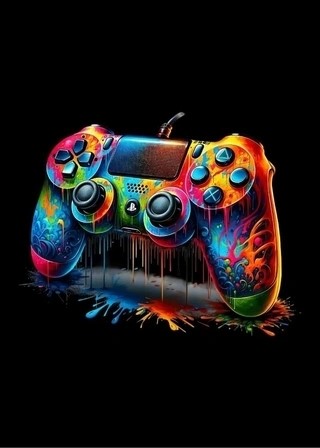 Gamer controller 3 - Plakat