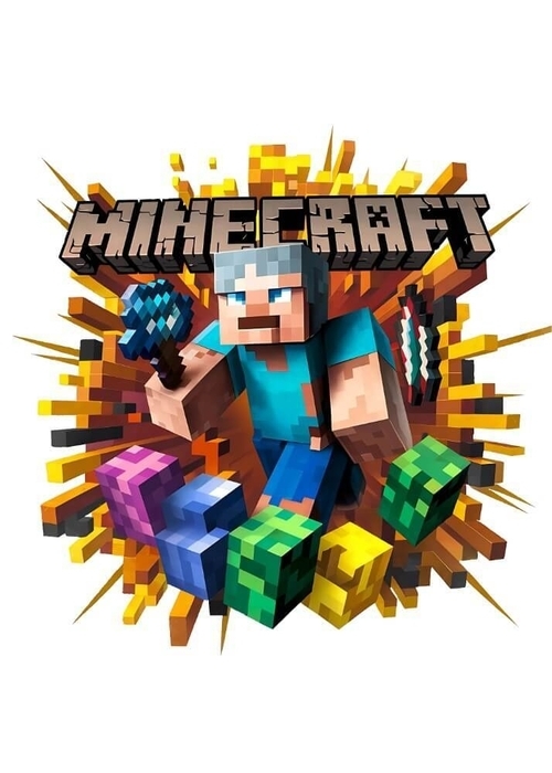 Game Minecraft Plakat