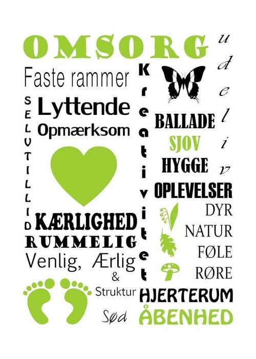 Plakat - Dagplejemor 