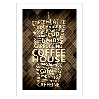Plakat - Kaffe kaffe kaffe