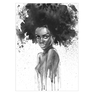 Plakat - African Woman