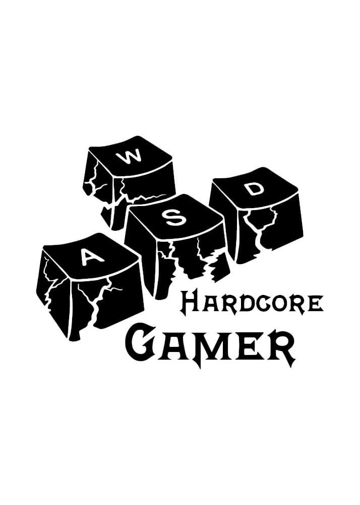 Plakat - Hardcore gamer