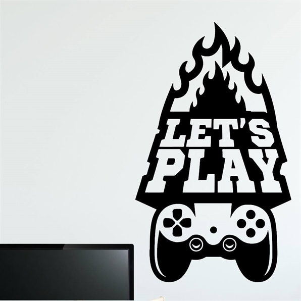 Let\'s play - wallstickers