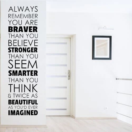 Always remember - wallstickers