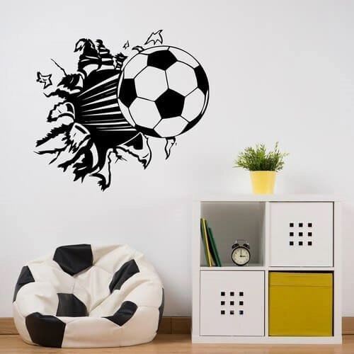 Fodbold wallstickers - wallstickers