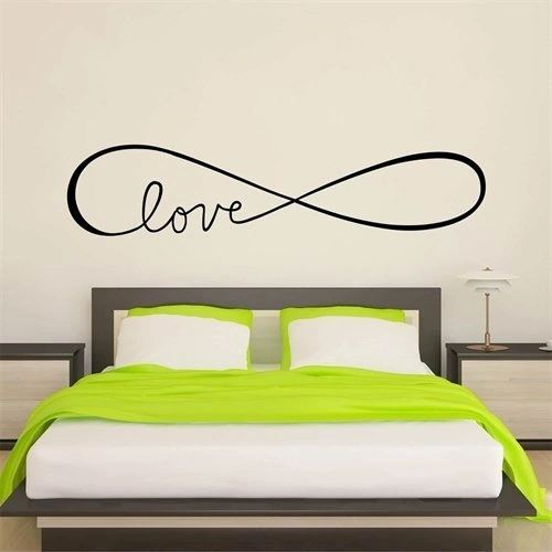 Enkelt og elegant love - wallstickers