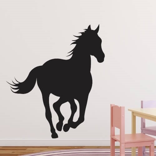 Silhouette hest - wallstickers