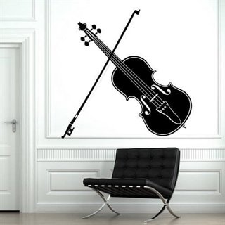 Violin - wallstickers