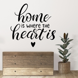 wallstickers - Home is where the heart is - wallstickers