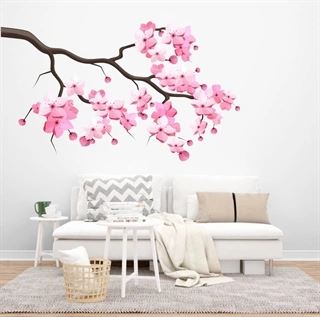 Cherry Blossom gren - wallstickers