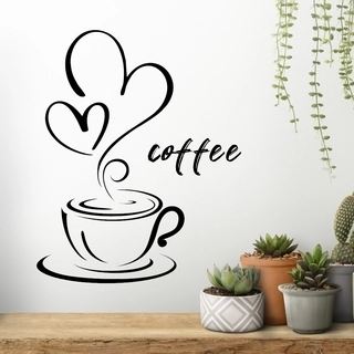 Wallsticker coffee mug