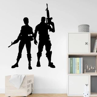 Fortnite figurer wallstickers 