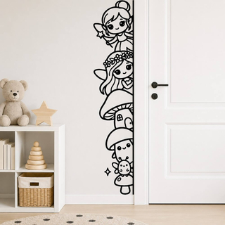 Peekaboo Skovens Dyr Wallstickers