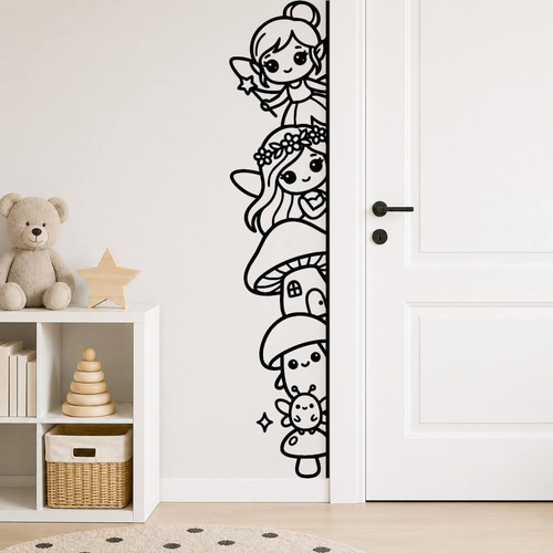 Peekaboo Skovens Dyr Wallstickers