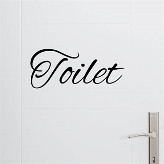 Toilet  - wallstickers