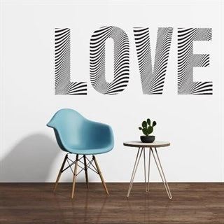 Zebra Love-Large¨ - wallstickers