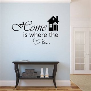 Home is where.. - wallstickers