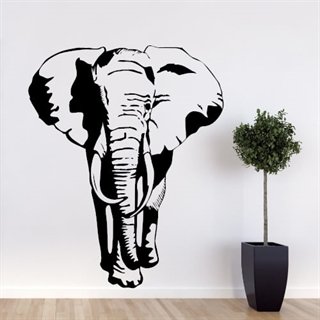 Elefant - wallstickers