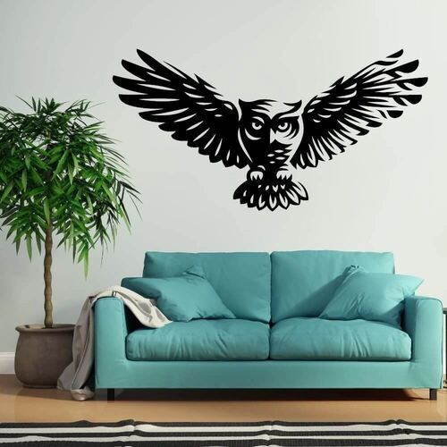 Flyvende ugle - wallstickers
