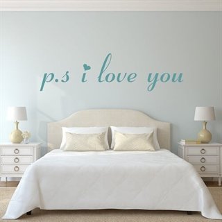P.s. i love you - wallstickers