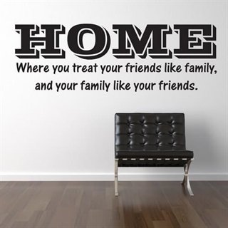 Familiy and Friends - wallstickers